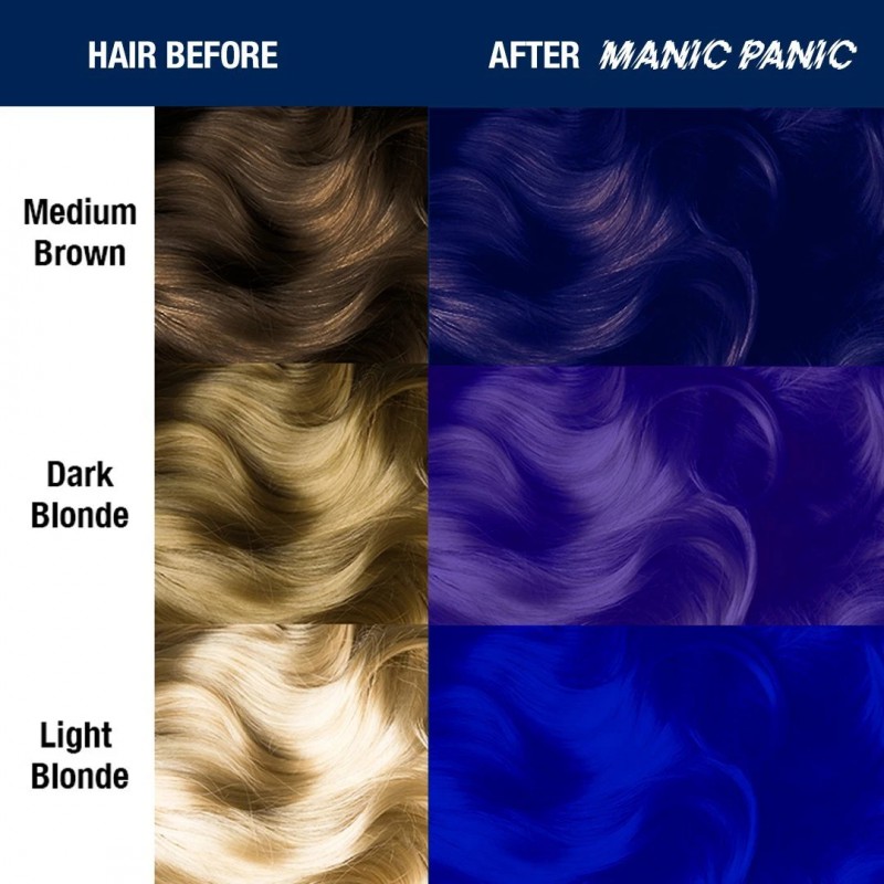 Синяя краска для волос SHOCKING BLUE CLASSIC HAIR DYE - Manic Panic